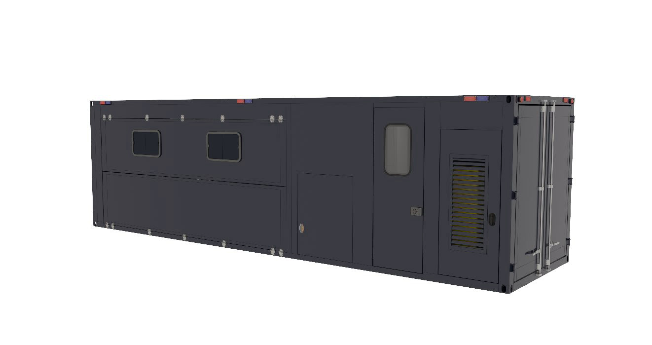 警務(wù)發(fā)電凈水保障方艙